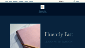 What Fluentlyfast.com website looked like in 2023 (1 year ago)