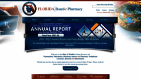 What Floridaspharmacy.gov website looked like in 2023 (1 year ago)