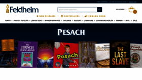 What Feldheim.com website looked like in 2023 (1 year ago)