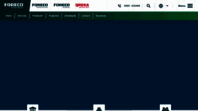 What Foreco.nl website looked like in 2023 (1 year ago)