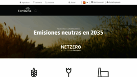 What Fertiberia.com website looked like in 2023 (1 year ago)