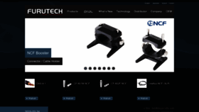 What Furutech.com website looked like in 2023 (1 year ago)