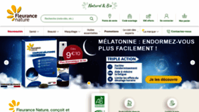 What Fleurancenature.fr website looked like in 2023 (1 year ago)
