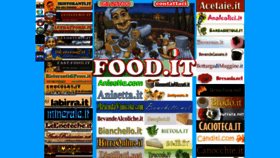 What Food.it website looked like in 2023 (1 year ago)