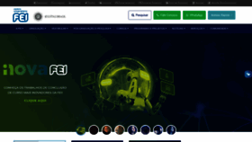 What Fei.edu.br website looked like in 2023 (3 years ago)