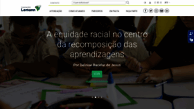 What Fundacaolemann.org.br website looked like in 2023 (1 year ago)