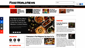 What Foodworldnews.com website looked like in 2023 (1 year ago)