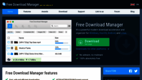 What Freedownloadmanager.org website looked like in 2023 (1 year ago)