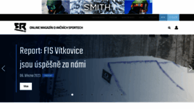 What Freeride.cz website looked like in 2023 (1 year ago)