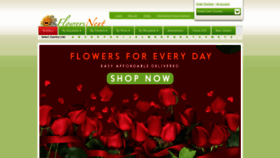 What Flowersnext.com website looked like in 2023 (1 year ago)