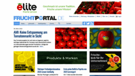 What Fruchtportal.de website looked like in 2023 (1 year ago)