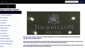 What Fashiontourbillon.com website looked like in 2023 (1 year ago)