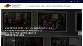 What Funglode.org website looked like in 2023 (2 years ago)