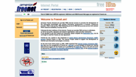 What Freenet.am website looked like in 2023 (1 year ago)