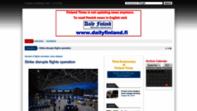 What Finlandtimes.fi website looked like in 2023 (1 year ago)