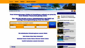 What Feriendomizile-online.com website looked like in 2023 (1 year ago)