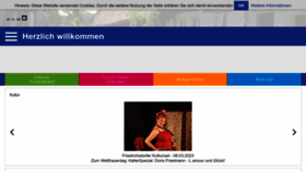 What Friedrichsdorf.de website looked like in 2023 (1 year ago)