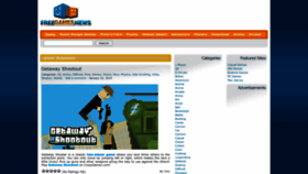 What Freegamesnews.com website looked like in 2023 (1 year ago)