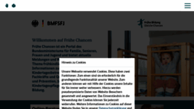 What Fruehe-chancen.de website looked like in 2023 (1 year ago)