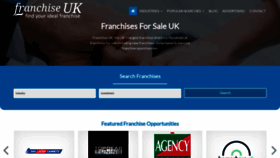 What Franchise-uk.co.uk website looked like in 2023 (1 year ago)