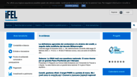 What Fondazioneifel.it website looked like in 2023 (1 year ago)