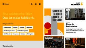 What Feldkirch.at website looked like in 2023 (1 year ago)