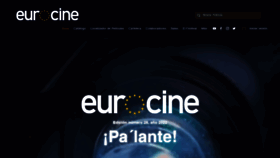 What Festivaleurocine.com website looked like in 2023 (1 year ago)