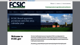 What Fcsic.gov website looked like in 2023 (1 year ago)