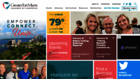 What Fortmyers.org website looked like in 2023 (1 year ago)