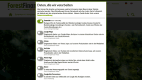 What Forestfinance.de website looked like in 2023 (1 year ago)