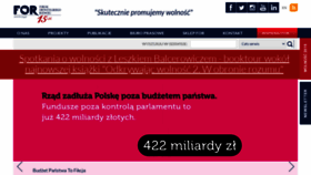 What For.org.pl website looked like in 2023 (1 year ago)