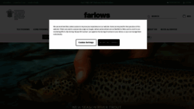 What Farlows.co.uk website looked like in 2023 (1 year ago)