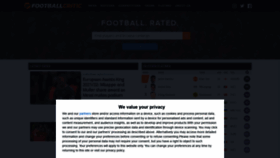 What Footballcritic.com website looked like in 2023 (1 year ago)