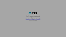 What Ftx.com website looked like in 2023 (1 year ago)