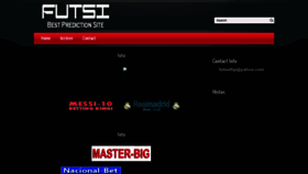 What Futsitip.com website looked like in 2023 (1 year ago)