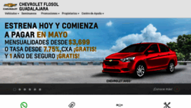 What Flosolchevrolet.com.mx website looked like in 2023 (1 year ago)