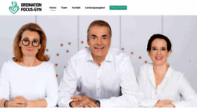 What Focus-gyn.at website looked like in 2023 (1 year ago)