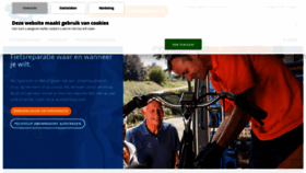 What Fietsnet.nl website looked like in 2023 (1 year ago)