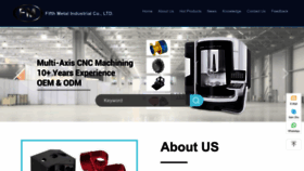 What Fmcncmachining.com website looked like in 2023 (1 year ago)