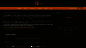 What Fruityclub.net website looked like in 2023 (1 year ago)