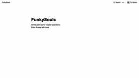 What Funkysouls.com website looked like in 2023 (1 year ago)