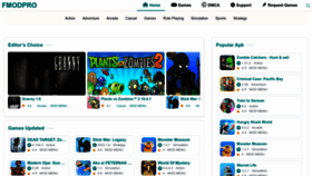 What Fmodpro.com website looked like in 2023 (1 year ago)