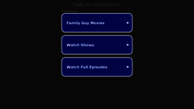 What Familyguyepisodes.tv website looked like in 2023 (1 year ago)