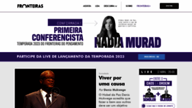 What Fronteiras.com website looked like in 2023 (2 years ago)