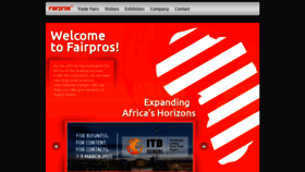 What Fairpros.com website looked like in 2023 (1 year ago)