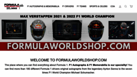 What Formulaworldshop.com website looked like in 2023 (1 year ago)