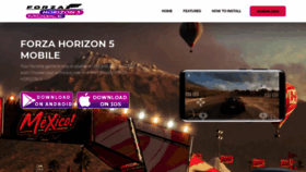 What Forzahorizon5.club website looked like in 2023 (2 years ago)