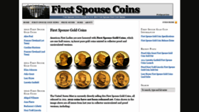 What Firstspousecoins.us website looked like in 2023 (1 year ago)