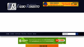 What Fabiorobertonoticias.com.br website looked like in 2023 (1 year ago)