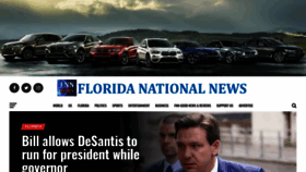 What Floridanationalnews.com website looked like in 2023 (1 year ago)